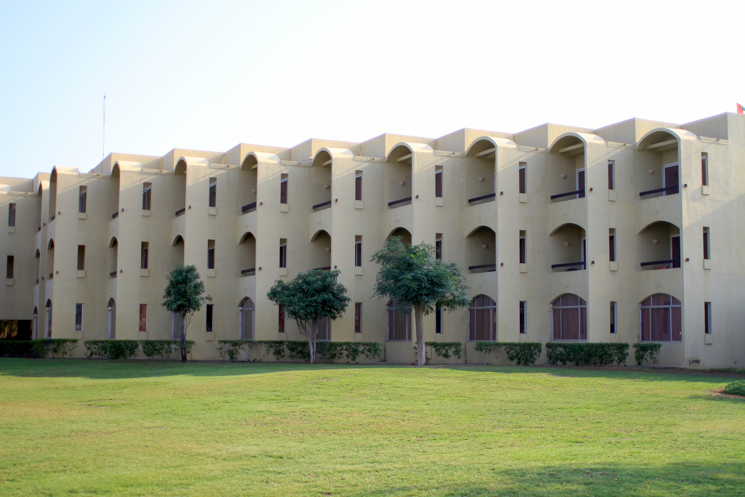 Das Hilton in Fujairah an der Ostküste des Landes.