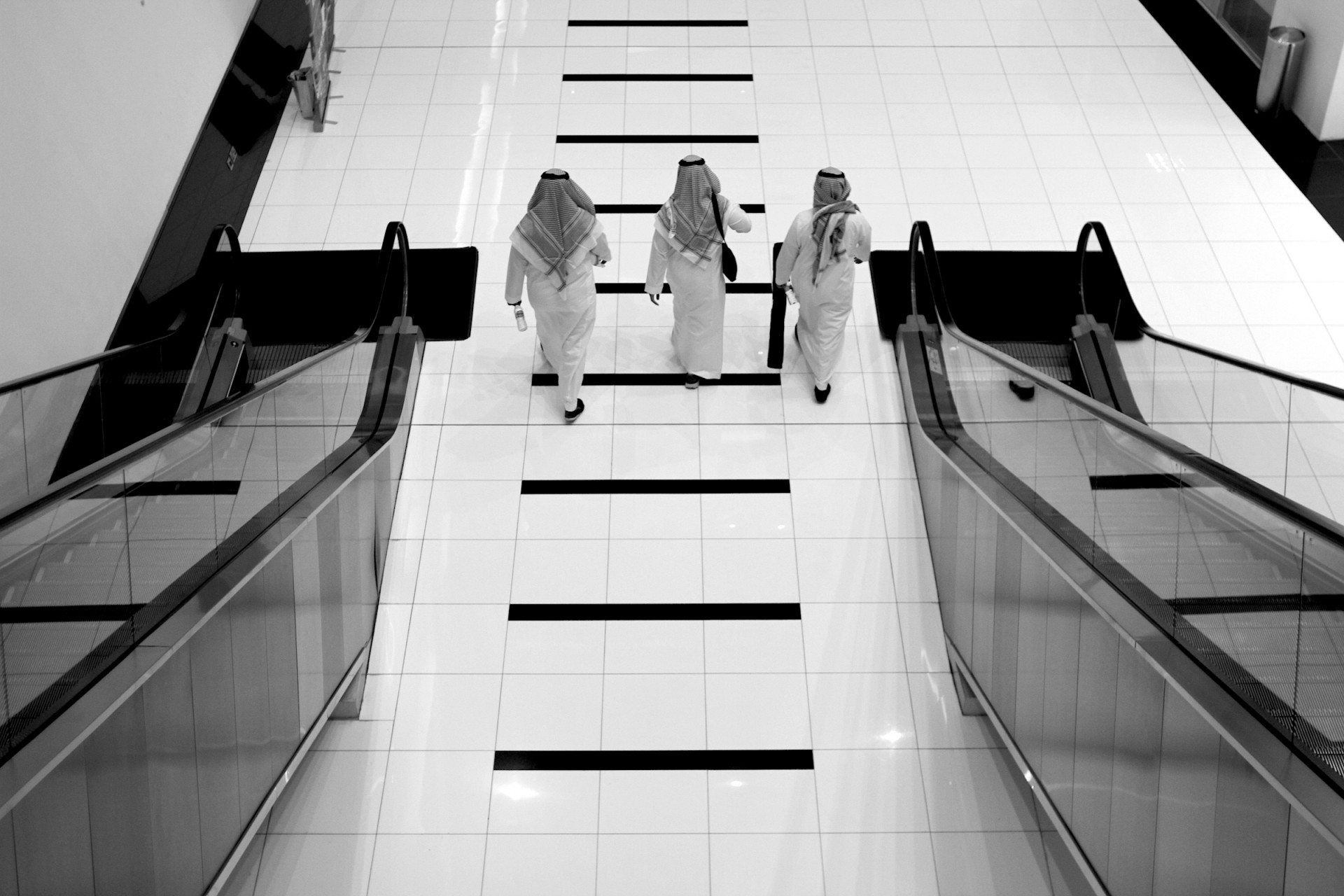 Vertical and horizontal. Visitors of the ADIBF