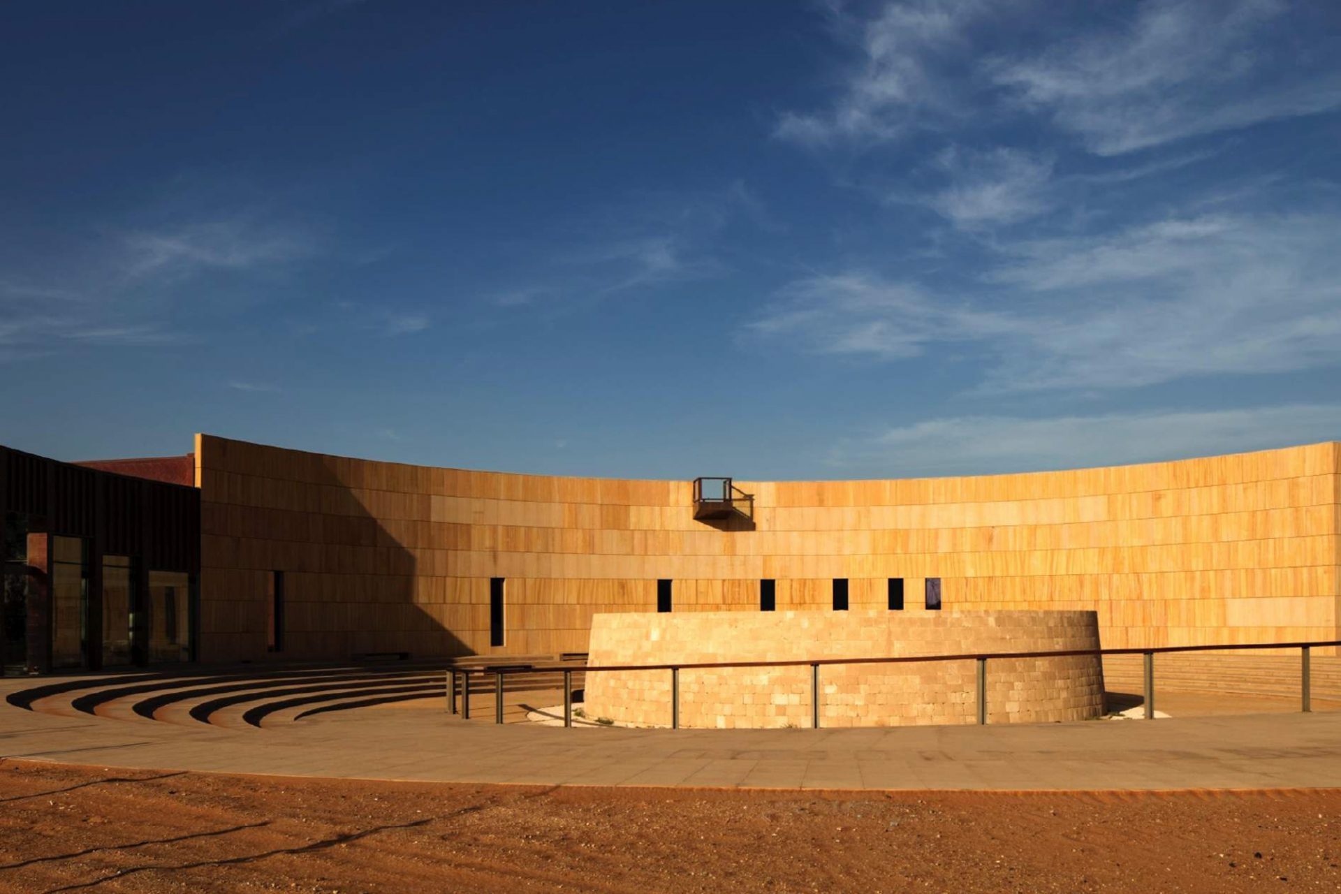 Mleiha Archaeological Centre. Das Zentrum der Anlage.