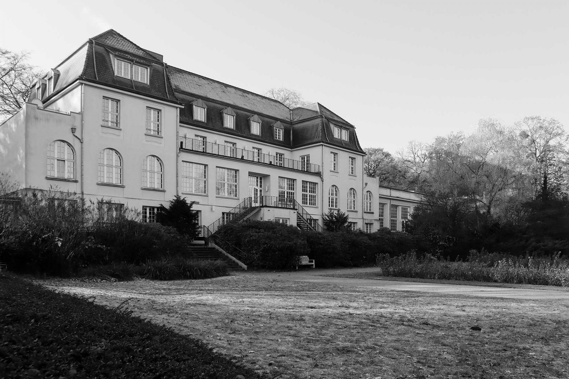 Theater an der Ruhr. Die rückseitige zentrale Treppenanlage ist leider nicht mehr erhalten.