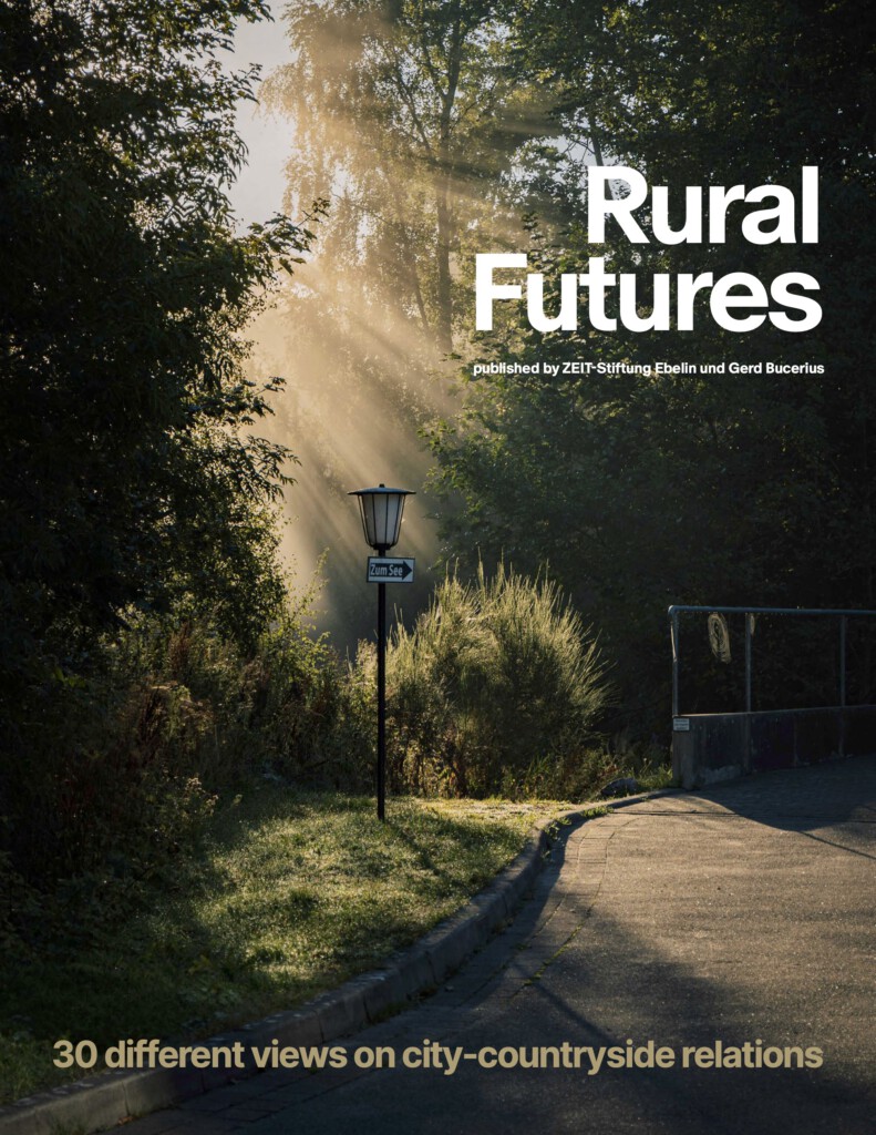 Als redaktionelles Format der ZEIT-Stiftung Ebelin und Gerd Bucerius konzipierte und gestaltete THE LINK das Magazin „Rural Futures“. Es begleitet die gleichnamige Summer School und die Workshopreihe „Modern Provinces“, die in ländlichen Regionen Norddeutschlands stattfanden. Auf 62 Seiten versammelt die Publikation internationale Perspektiven zu ländlichen Räumen im Wandel: von gemeinschaftlichem Leben und Arbeiten über Tourismus bis zu Fragen sozialer Infrastruktur, Identität und Nachhaltigkeit. Gestaltung, Struktur und Bildauswahl folgen einem ruhigen, konzentrierten Layoutkonzept – entwickelt gemeinsam mit dem Redaktionsteam der Stiftung. Alle Inhalte wurden auf Englisch veröffentlicht und richten sich an ein europäisches Fachpublikum aus Wissenschaft, Kultur und Zivilgesellschaft.