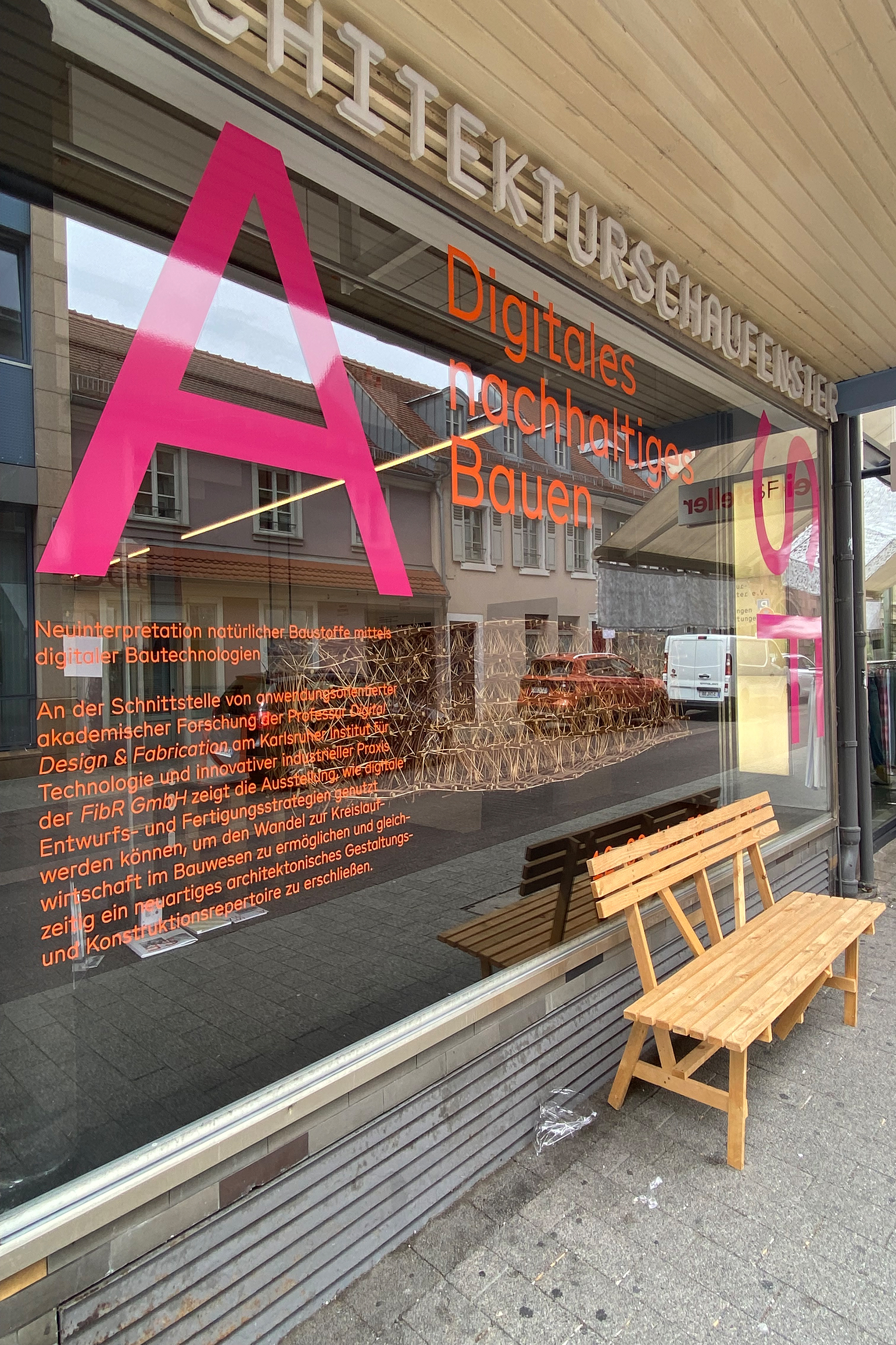 Keine Vitrine, sondern Werkbank.