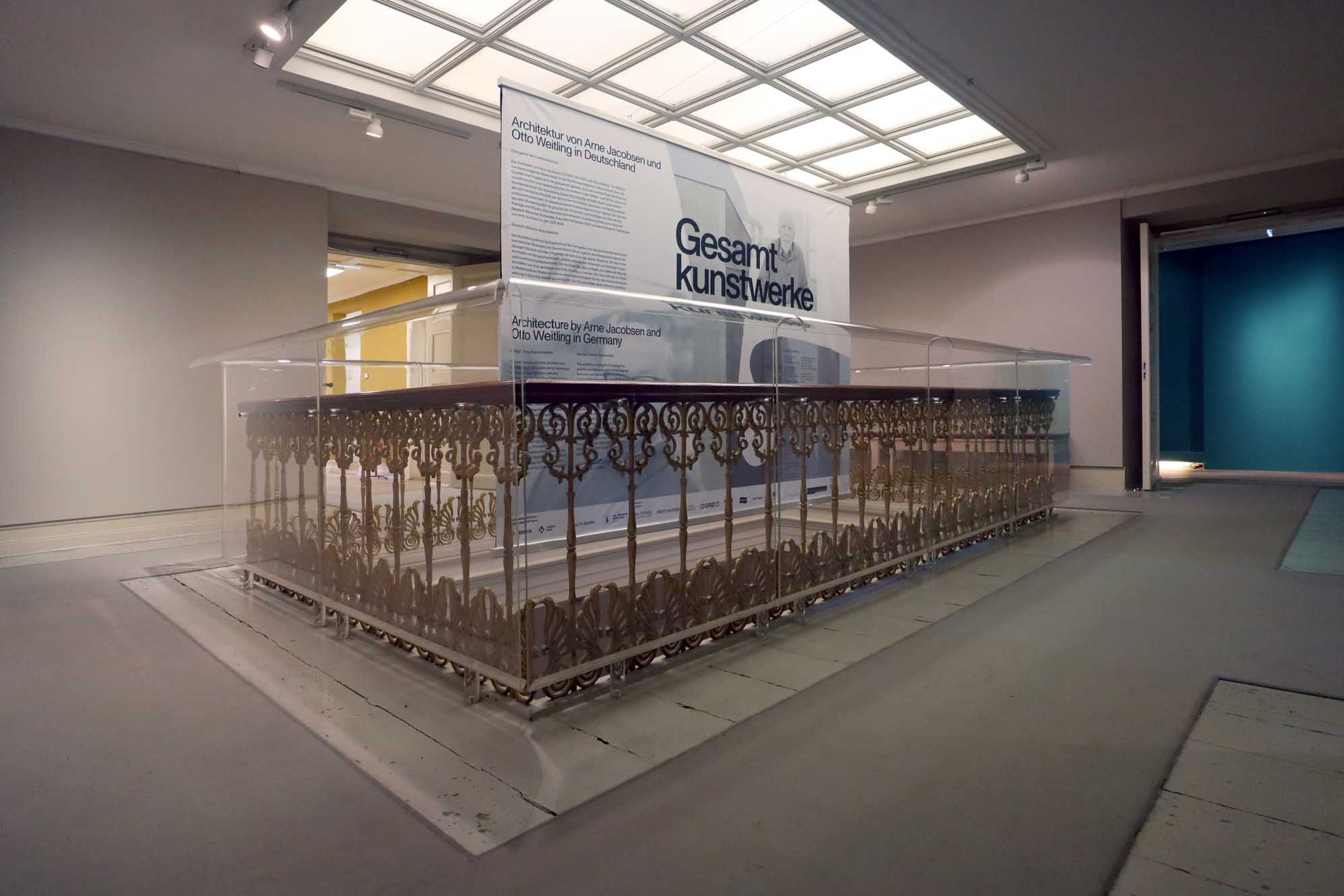 Wanderausstellung Gesamtkunstwerke – Jenisch-Haus (Arne Jacobsen, Otto Weitling) ; 14.11.2021–17.04.2022