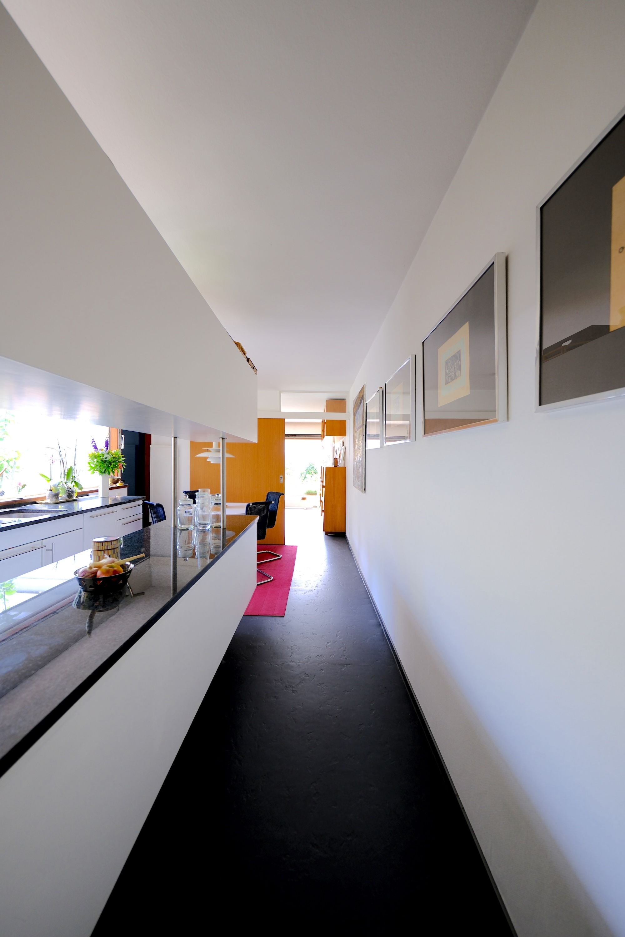 Innenraum des Atriumhauses im Hansaviertel, Berlin